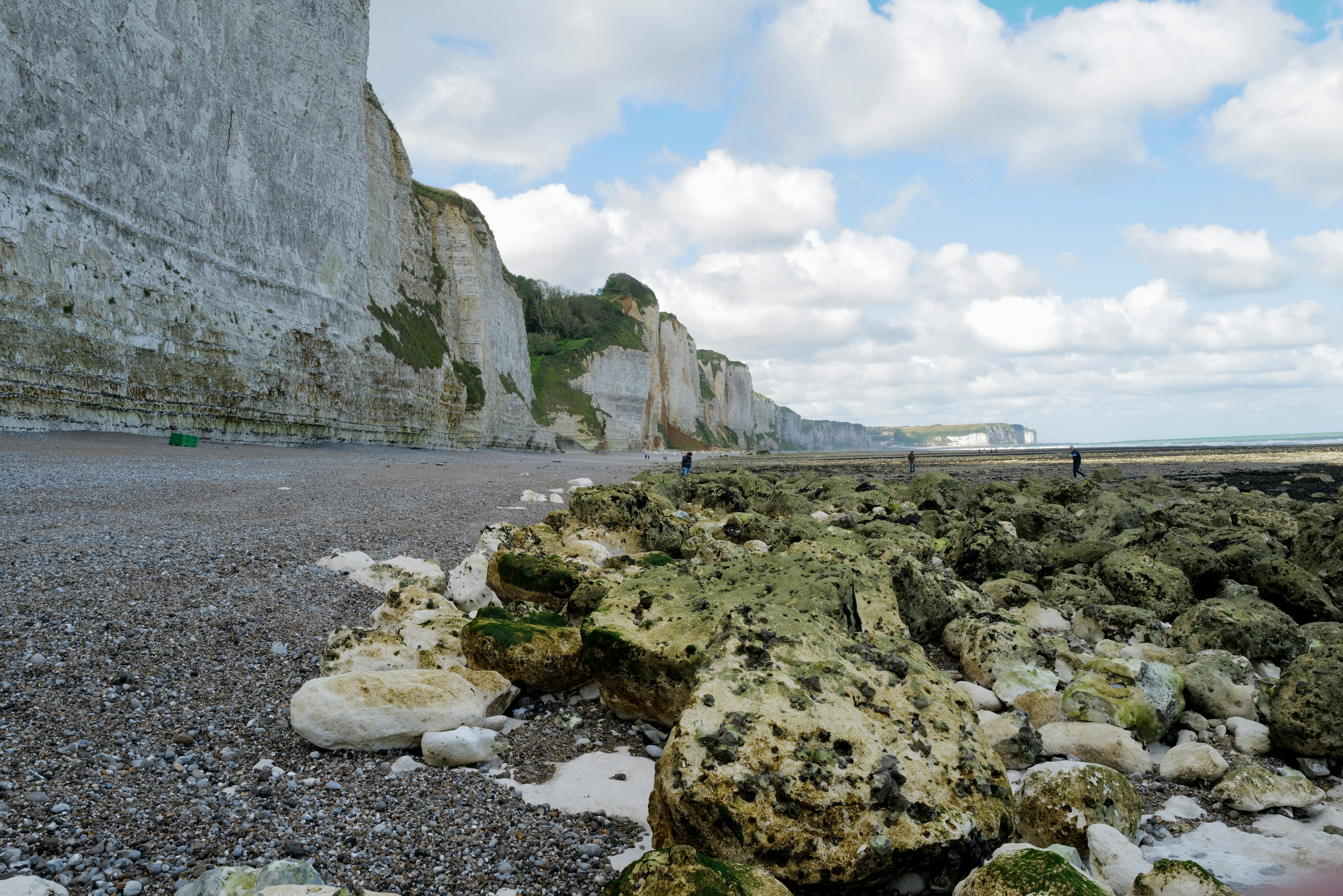 white cliffs